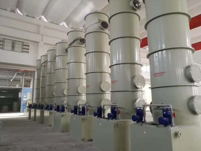 槽内立式耐酸碱泵用在废气净化塔